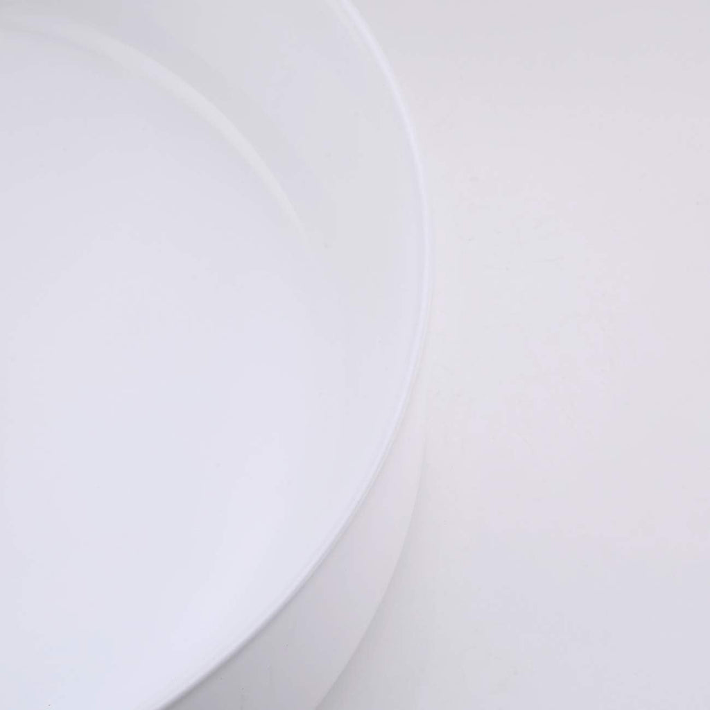 16 Inch Round White Ceramic Vessel Sink T96227