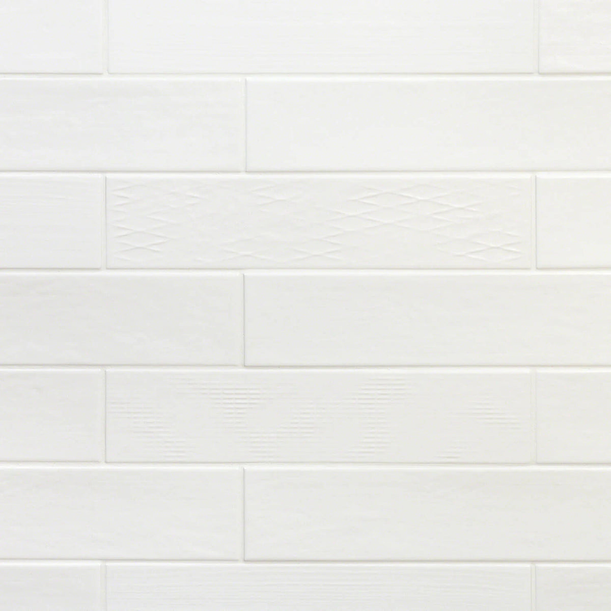 White 3x10 Matte Ceramic Tile S12986