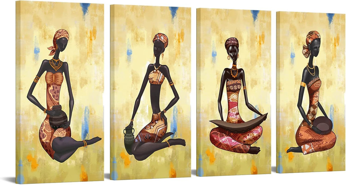 African Women Wall Pictures Canvas Art Prints G513294