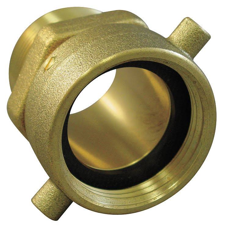 Fire Hose Rocker Lug Swivel Adapter, NH Female x MNPT G478825