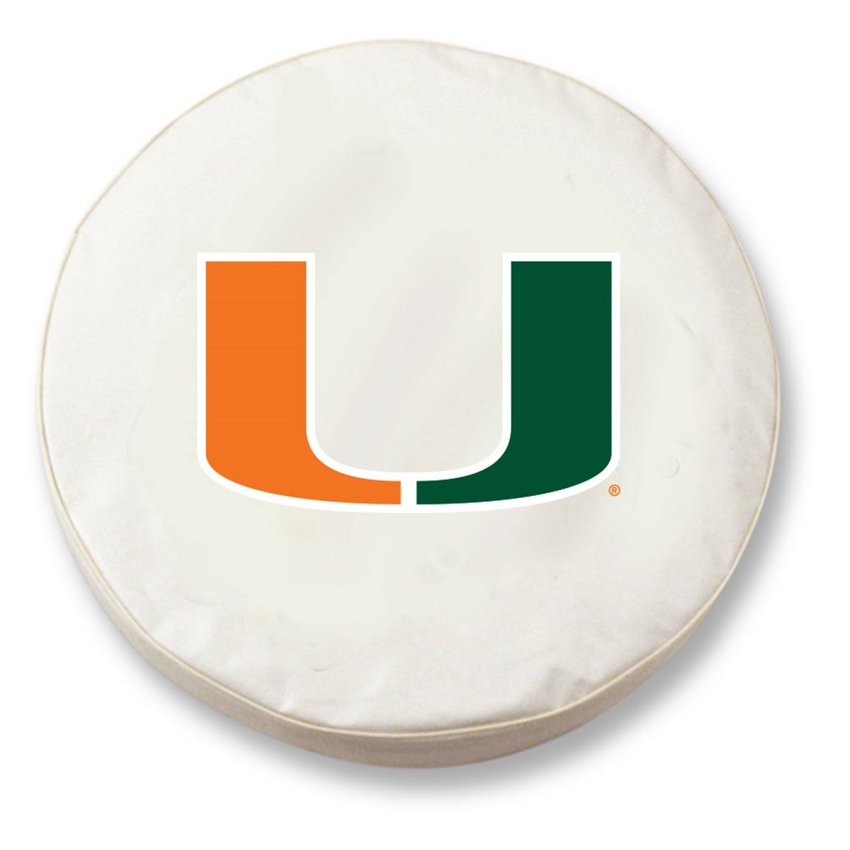 White Vinyl Spare Tire Cover W936013