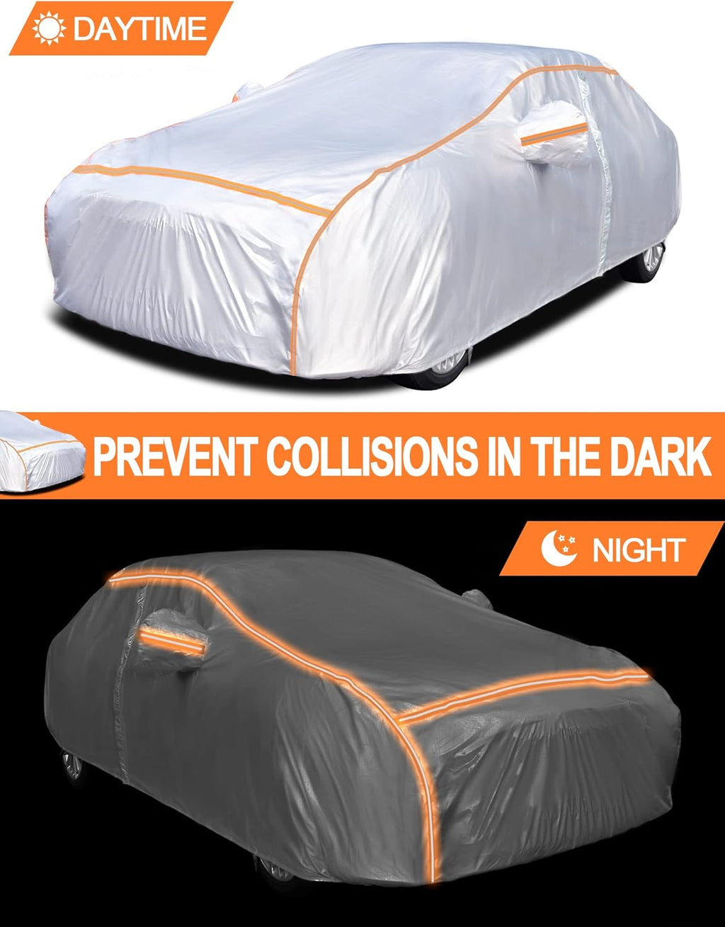 6 Layers Waterproof All Weather Car Cover C637983