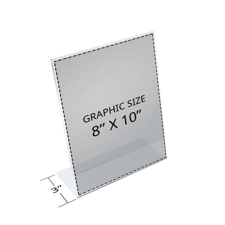 Vertical L-Shaped Sign Holder 10 Pack T788040