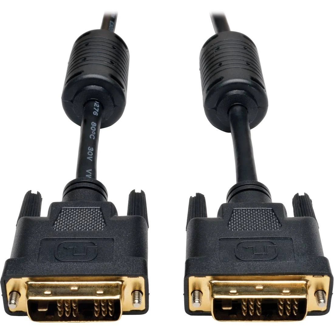 100ft DVI Single Link Digital Monitor Cable DVI-D M/M V2786