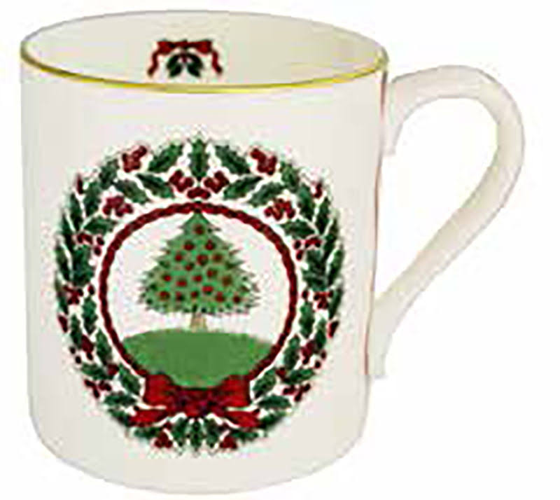 White Christmas Tree Mug X34232