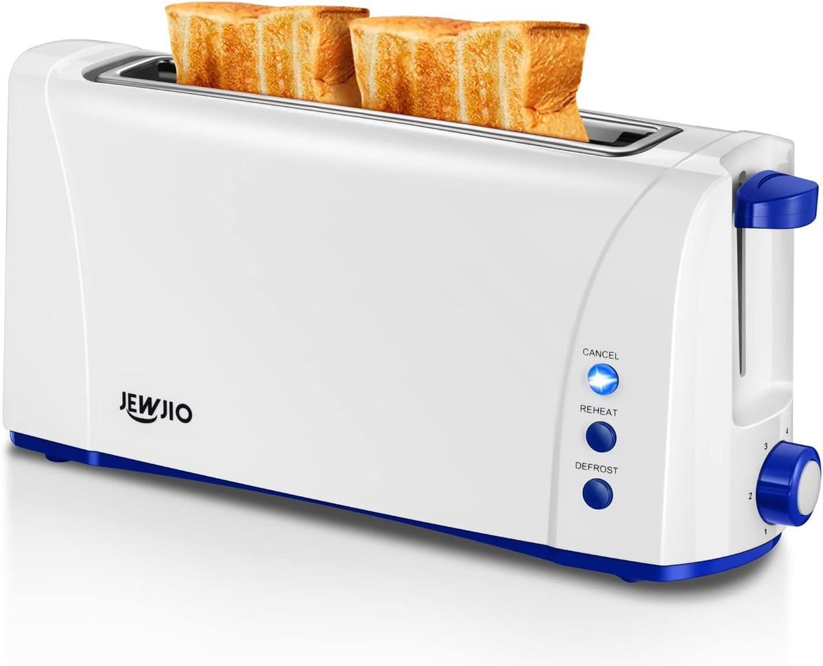 4 Slice Stainless Steel Long Slot Toaster R11694