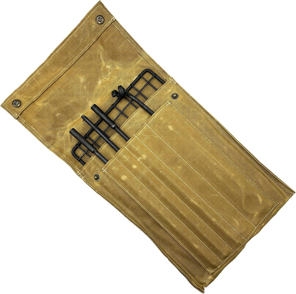 Steel Campfire Cooking Grate Swivel Grill with Canvas Carrying Bag H5128