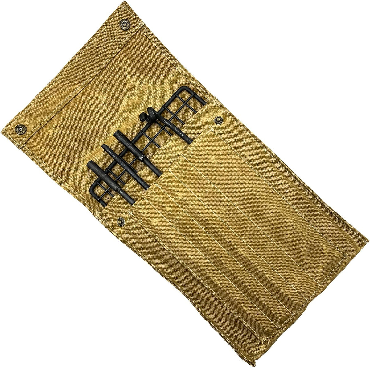 Steel Campfire Cooking Grate Swivel Grill with Canvas Carrying Bag H5128