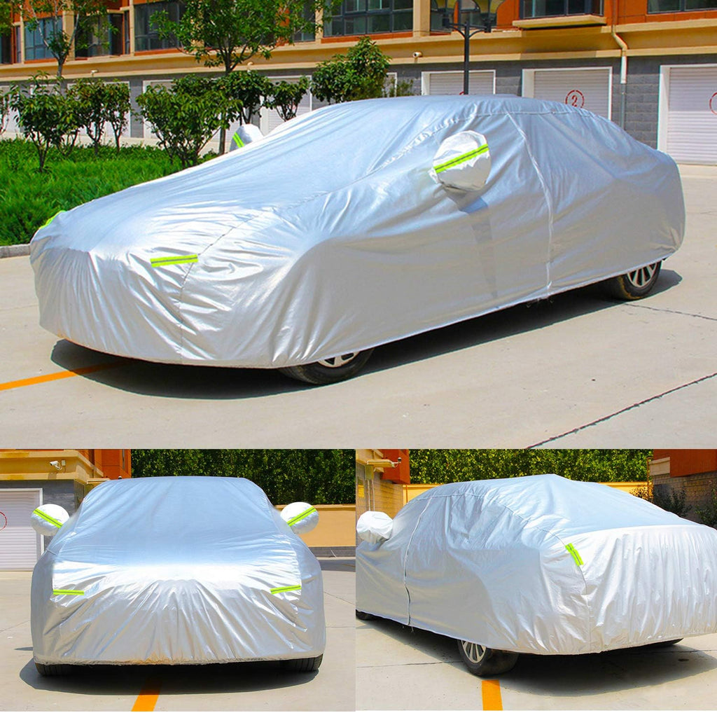 Waterproof All Weather SUV Car Cover with Zipper Door Z1485