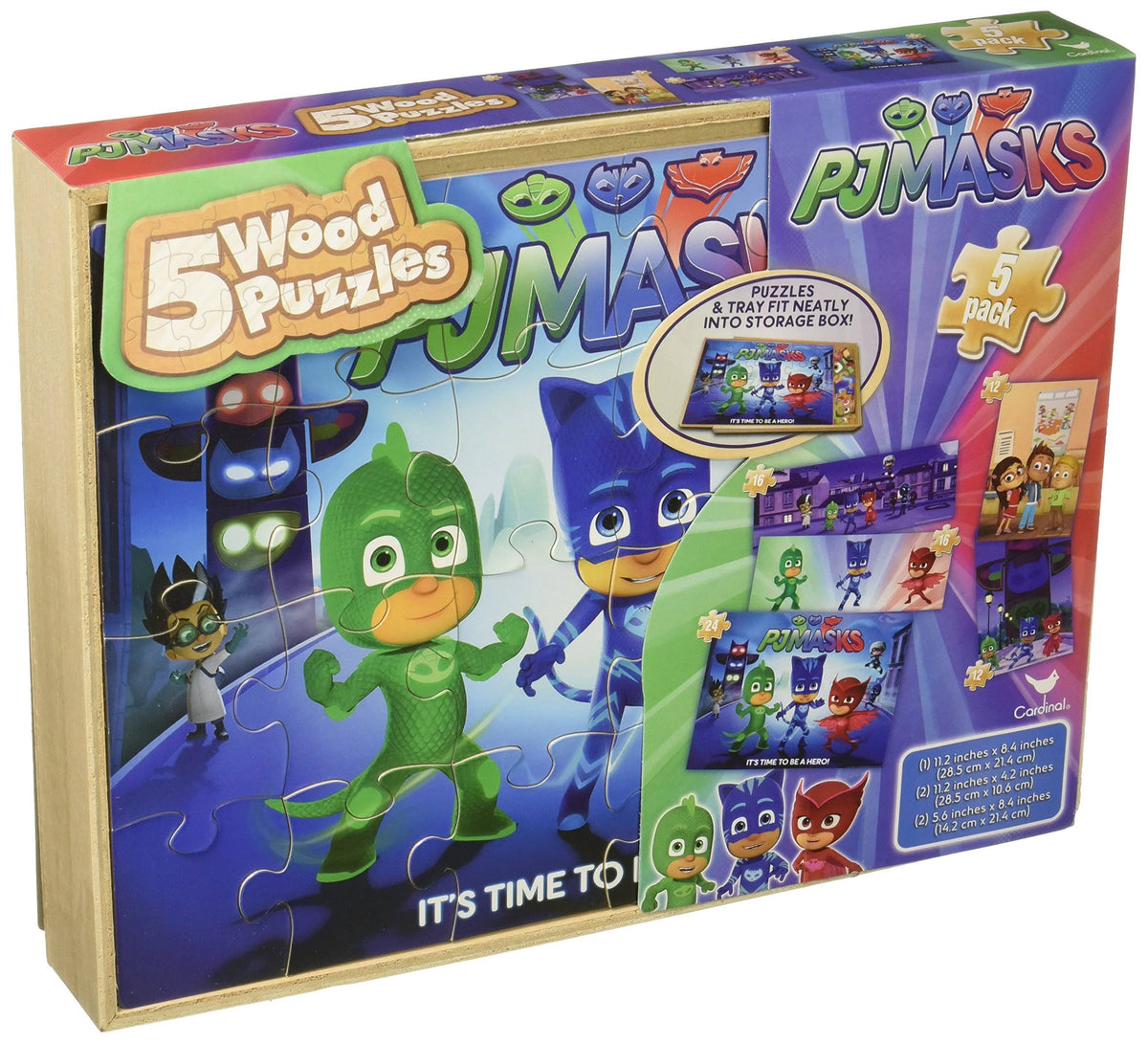 Wood Puzzles 5-Pack D44598