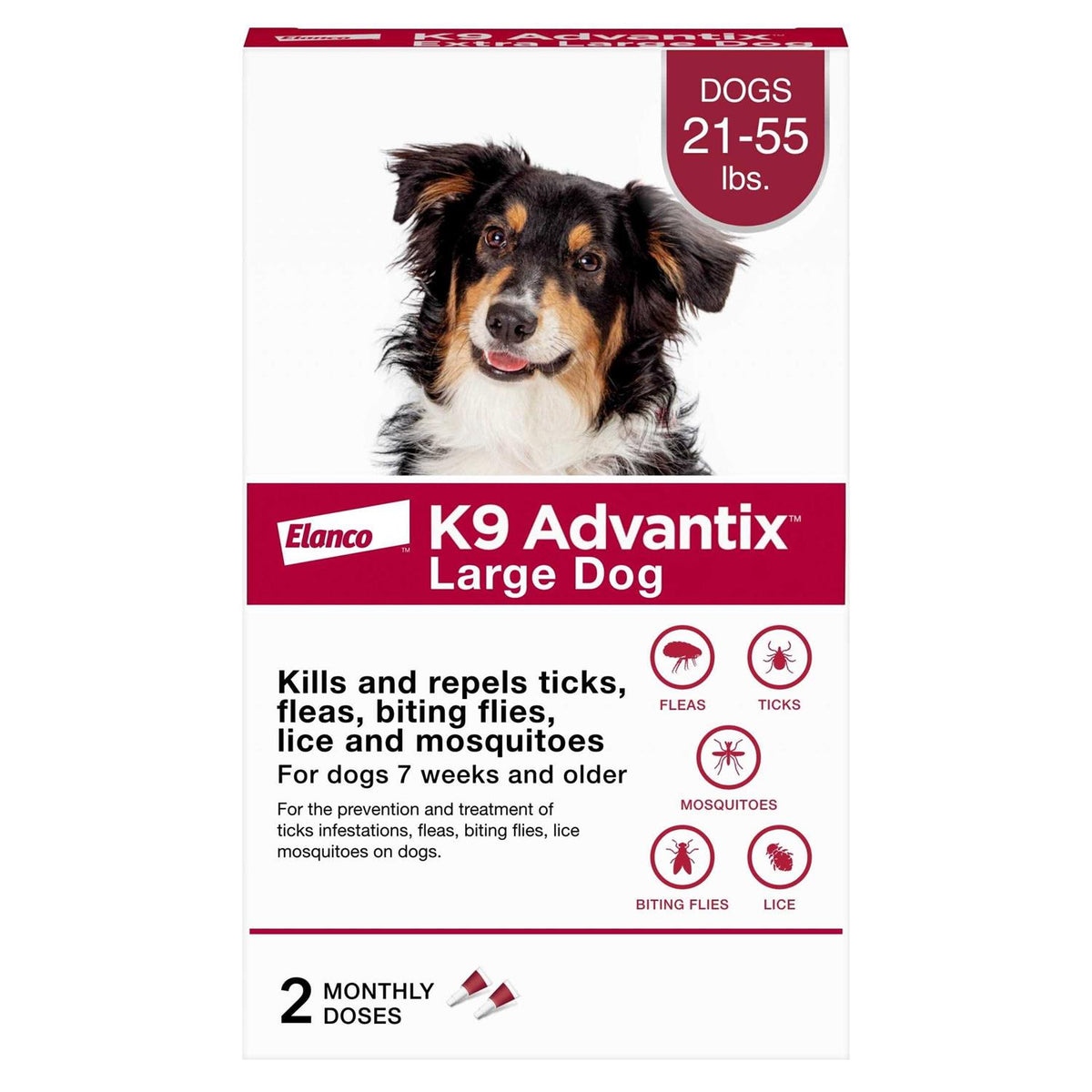 Flea Tick & Mosquito Prevention for Large Dogs I149994