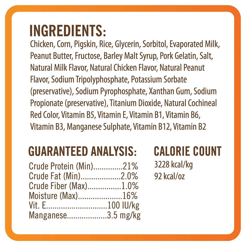 Mixed Flavor Dog Chews 6 Inch Q39290
