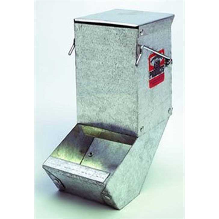 Metal Small Animal Feeder with Lid M58102