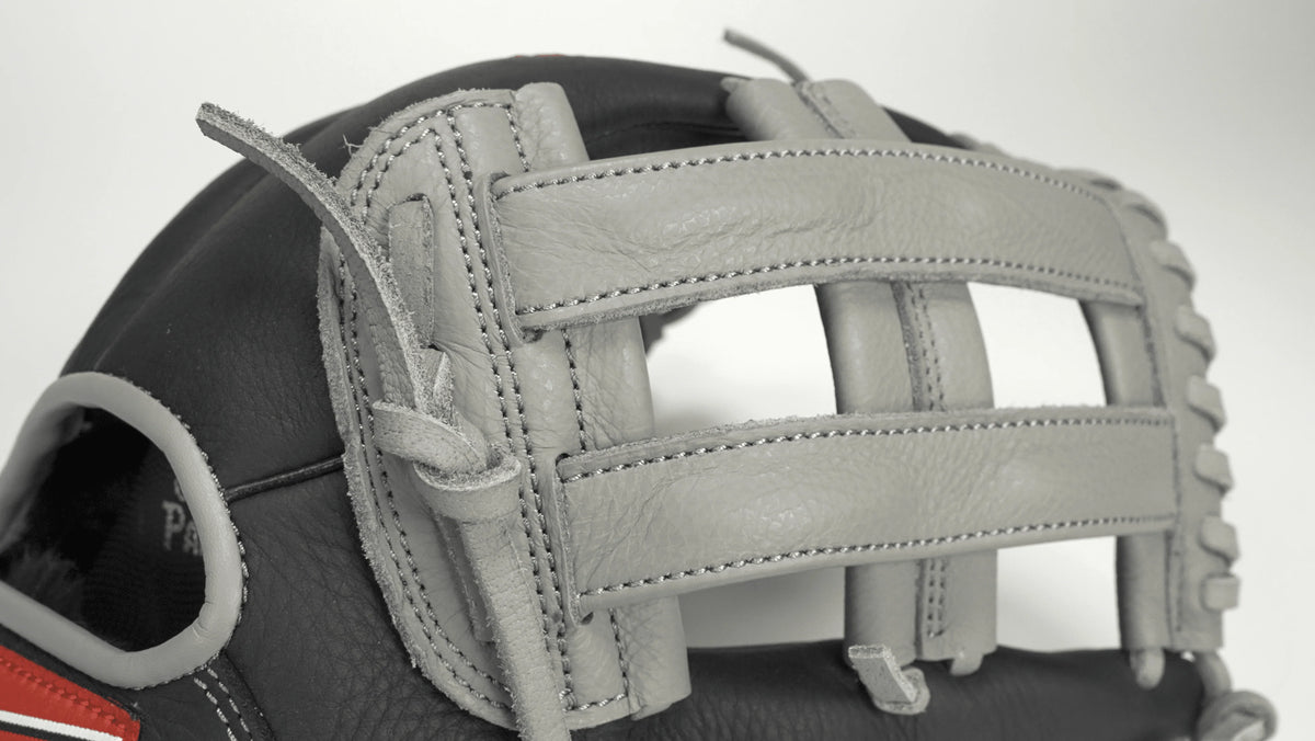 12.5 In. Black and Gray Baseball Gloves and Mitts M41102