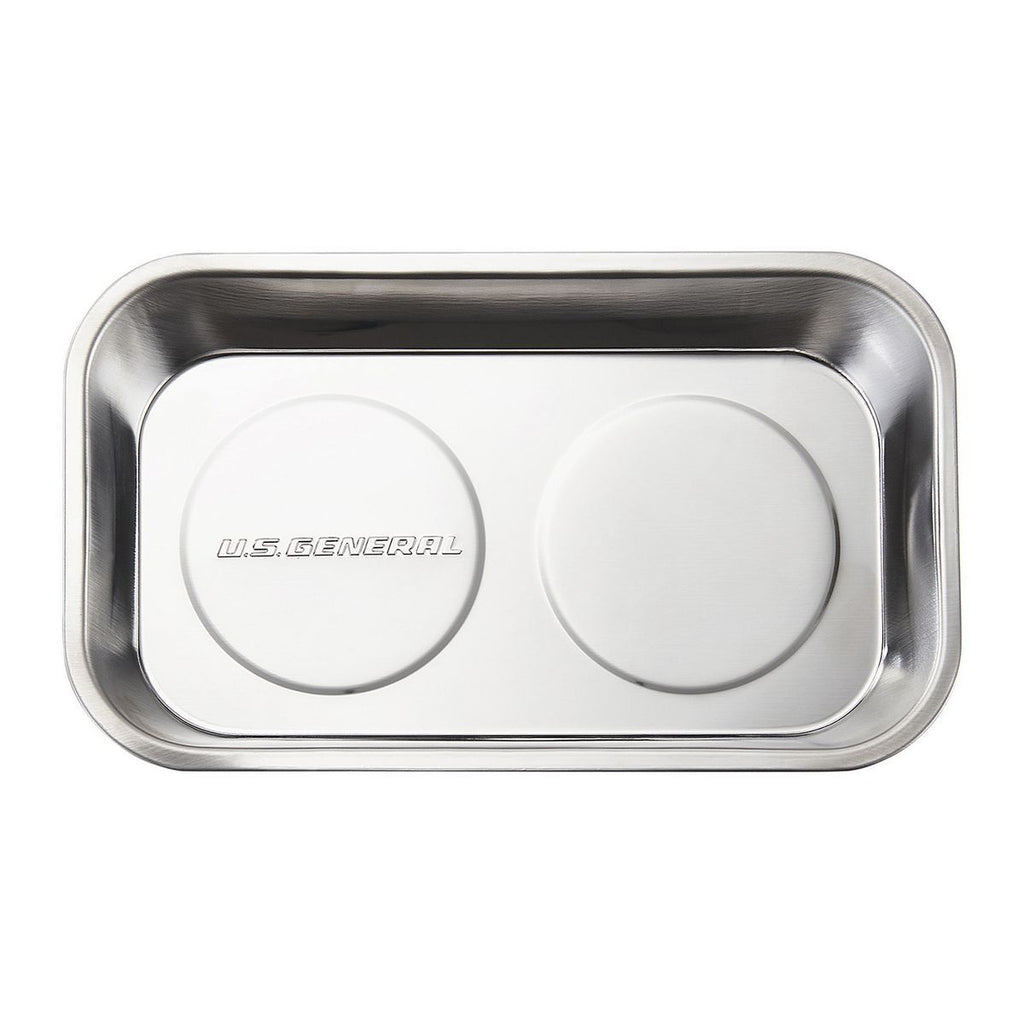 9-1/2 in. x 5-1/2 in. Magnetic Stainless Steel Parts Tray C85125