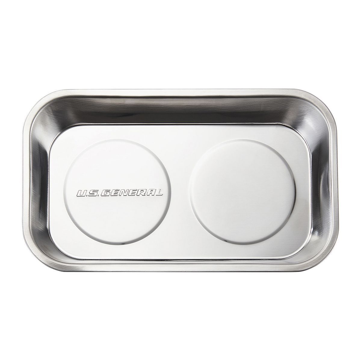 9-1/2 in. x 5-1/2 in. Magnetic Stainless Steel Parts Tray C85125