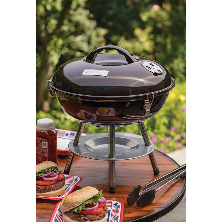 14-In. Portable Charcoal Grill in Black G73759