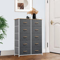 10 Drawer Fabric Storage Dresser Y5873