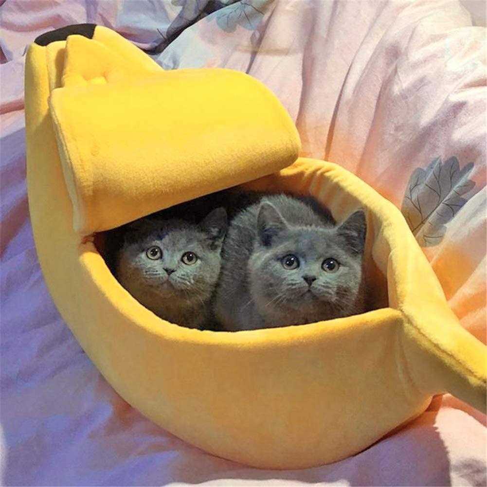 Banana Shape Cat Bed M609277