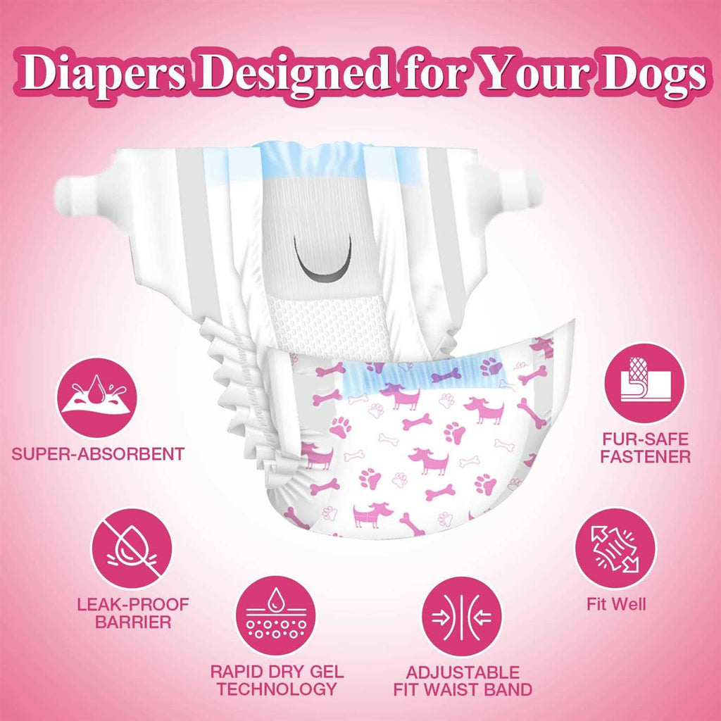 Disposable Female Dog Diapers Super Absorbent D25379