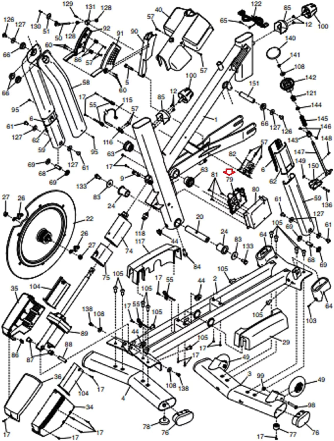Motor Control Board Controller Stationary Bike X27828
