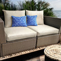 Beige Stripe Outdoor Slip Covers P938