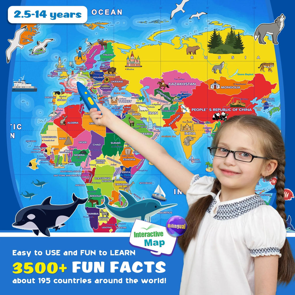 Educational Map Games for Kids X870