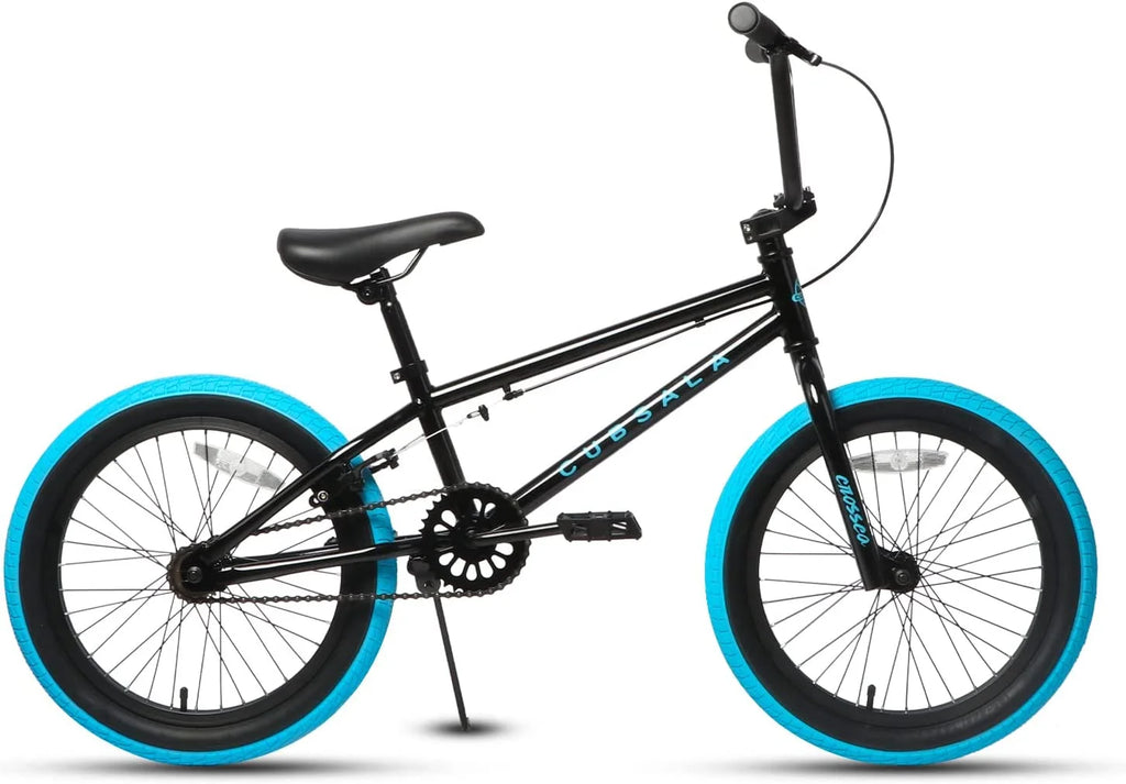 20 in Kids BMX Bike with 4 Pegs, Blue M112403