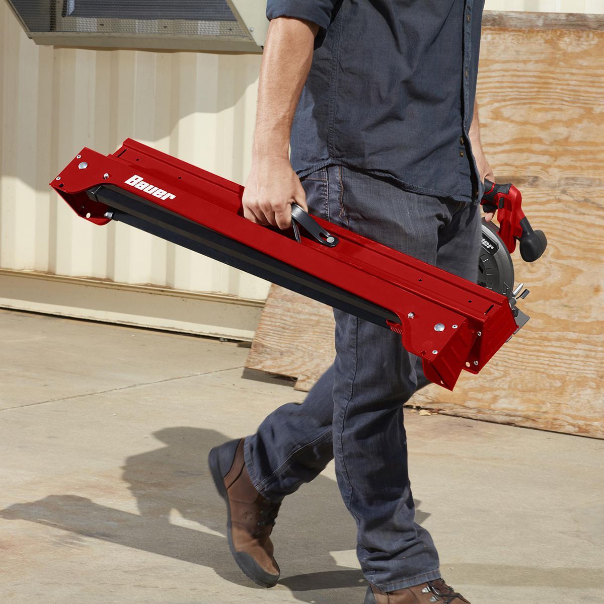 29 in. Steel Folding Sawhorse 600 lb. Capacity V43595