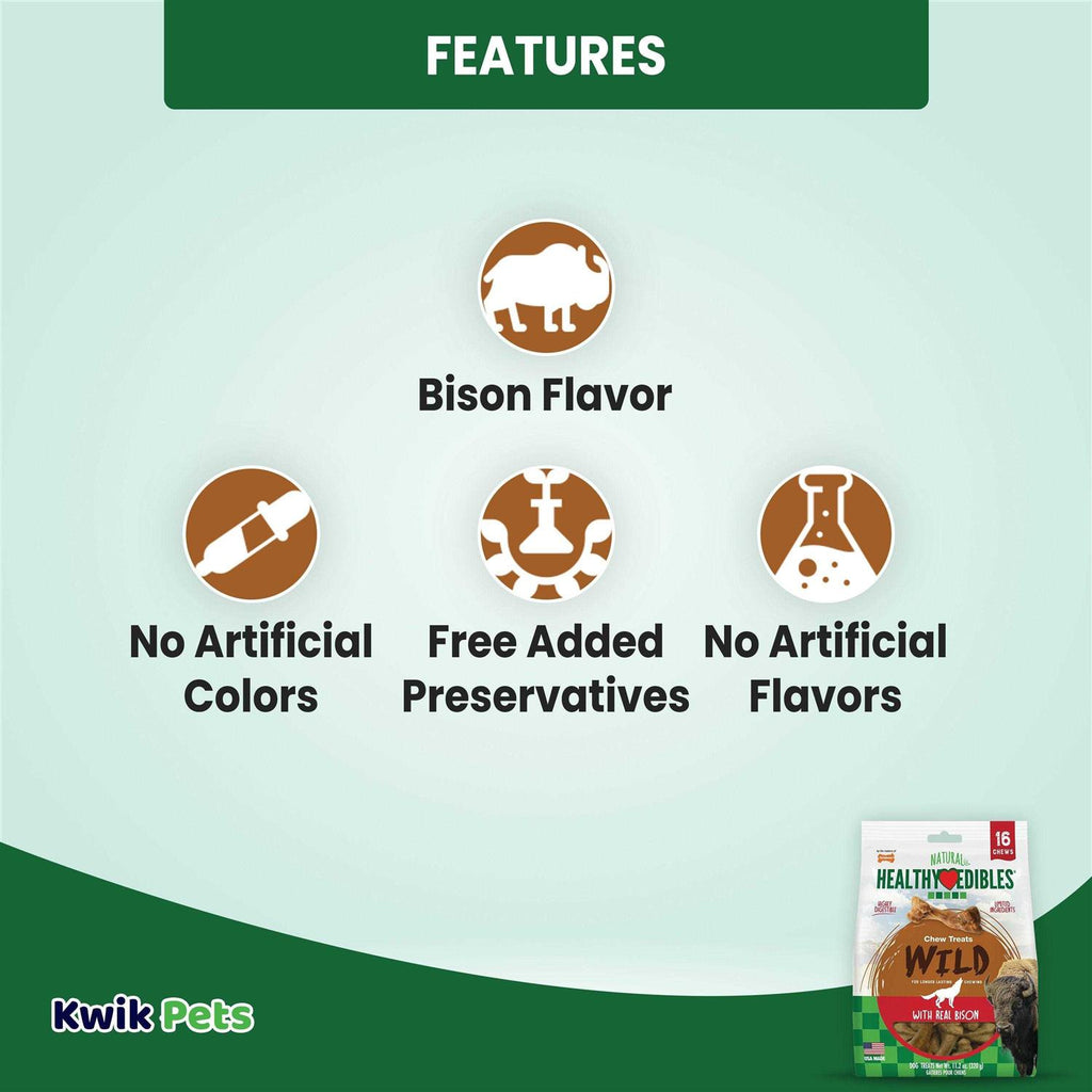 Natural Bison Chew Treats H49849
