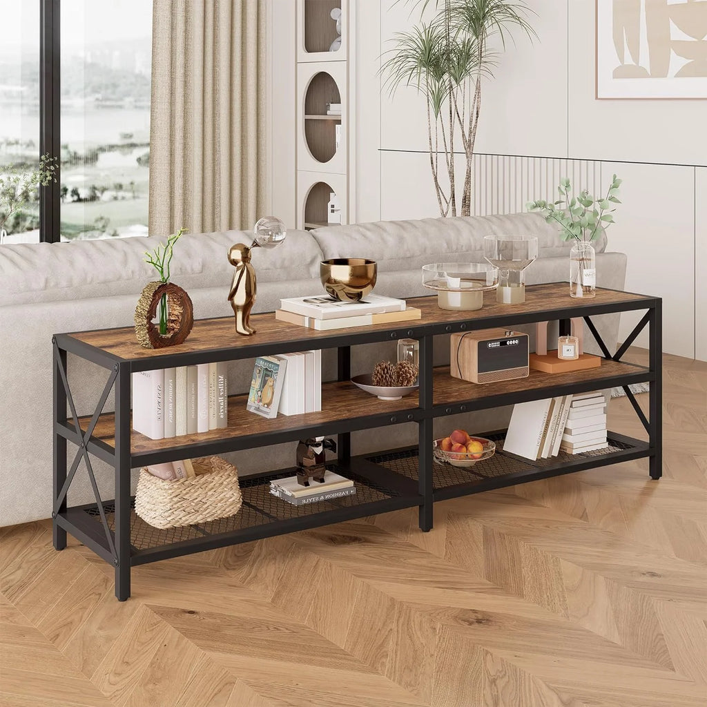 Wood TV Stand up to 75 Inch H749