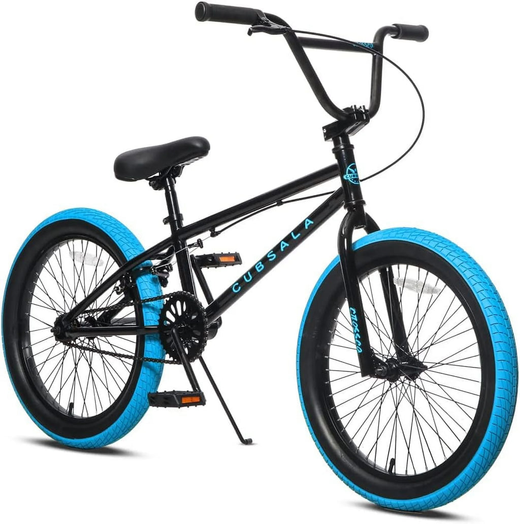 20 in Kids BMX Bike with 4 Pegs, Blue M112403