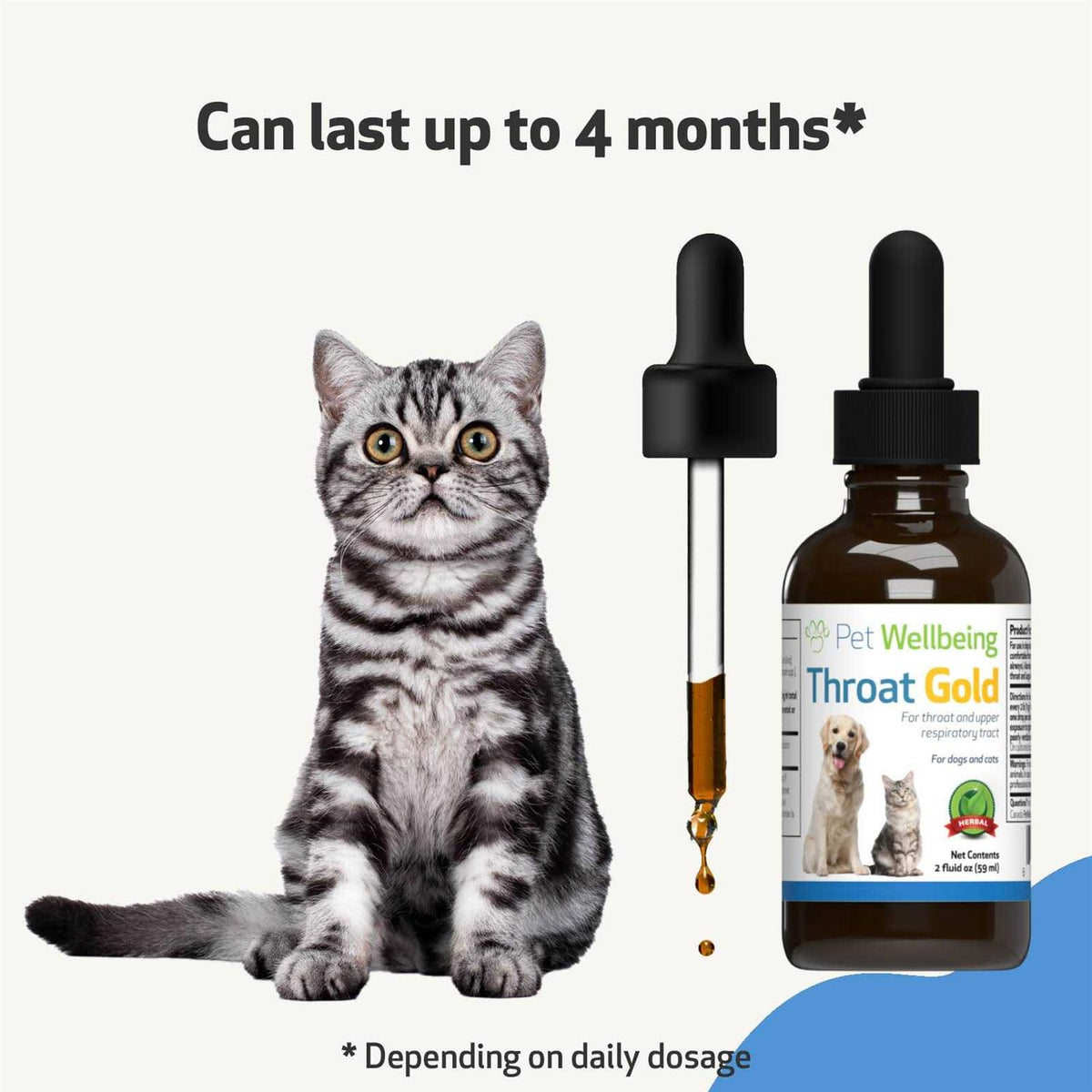 Throat Gold for Dogs L111