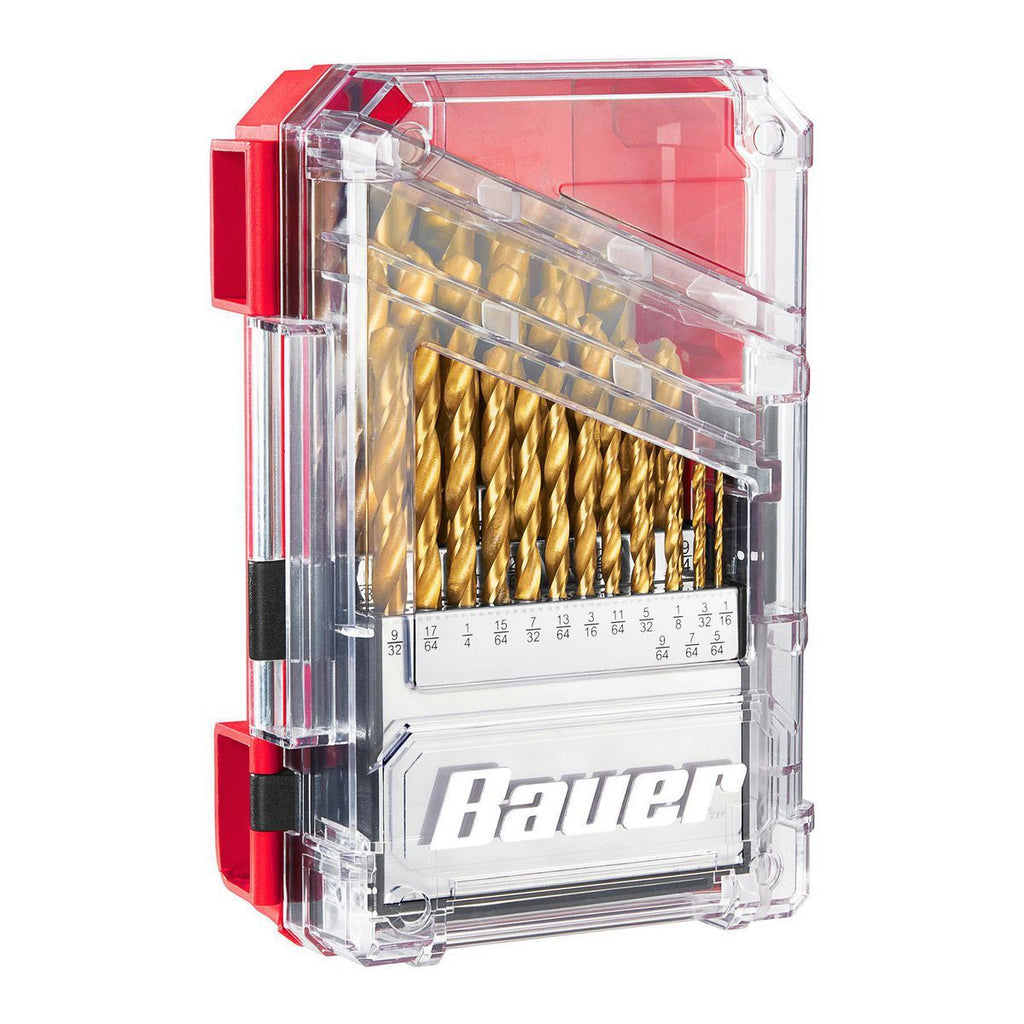 Titanium High-Speed Steel Drill Bit Set, 29-Piece S575