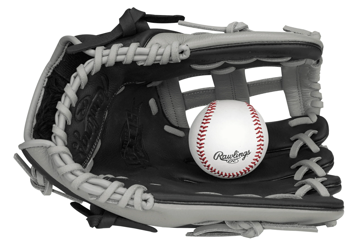 12.5 In. Black and Gray Baseball Gloves and Mitts M41102