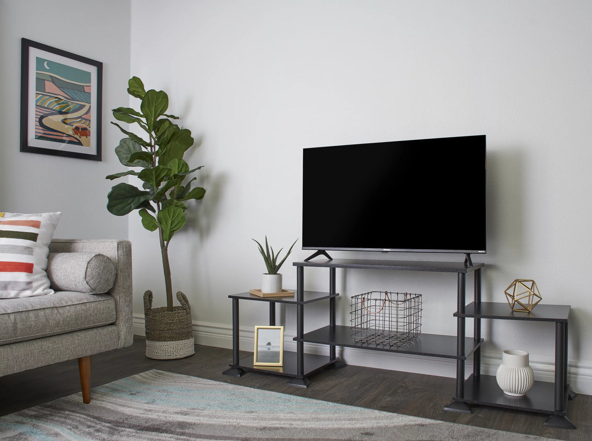 True Black Oak Entertainment Center X77170
