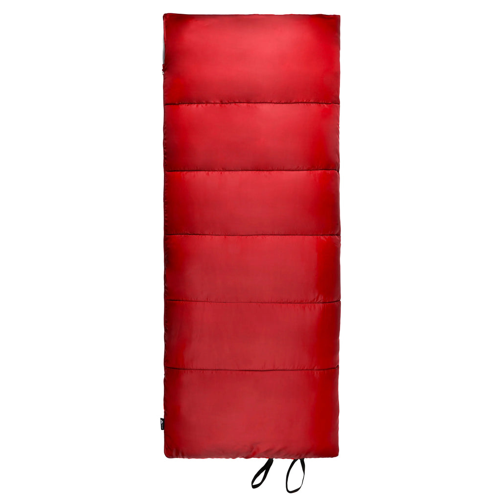 50-Degree Warm Weather Rectangular Sleeping Bag, Red, 33x75 Z59728