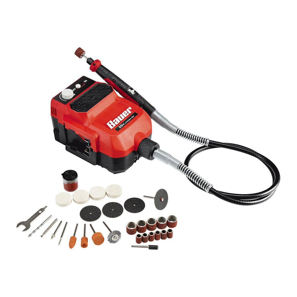 20V Cordless Variable-Speed Rotary Tool Kit with Flexible Shaft S9220
