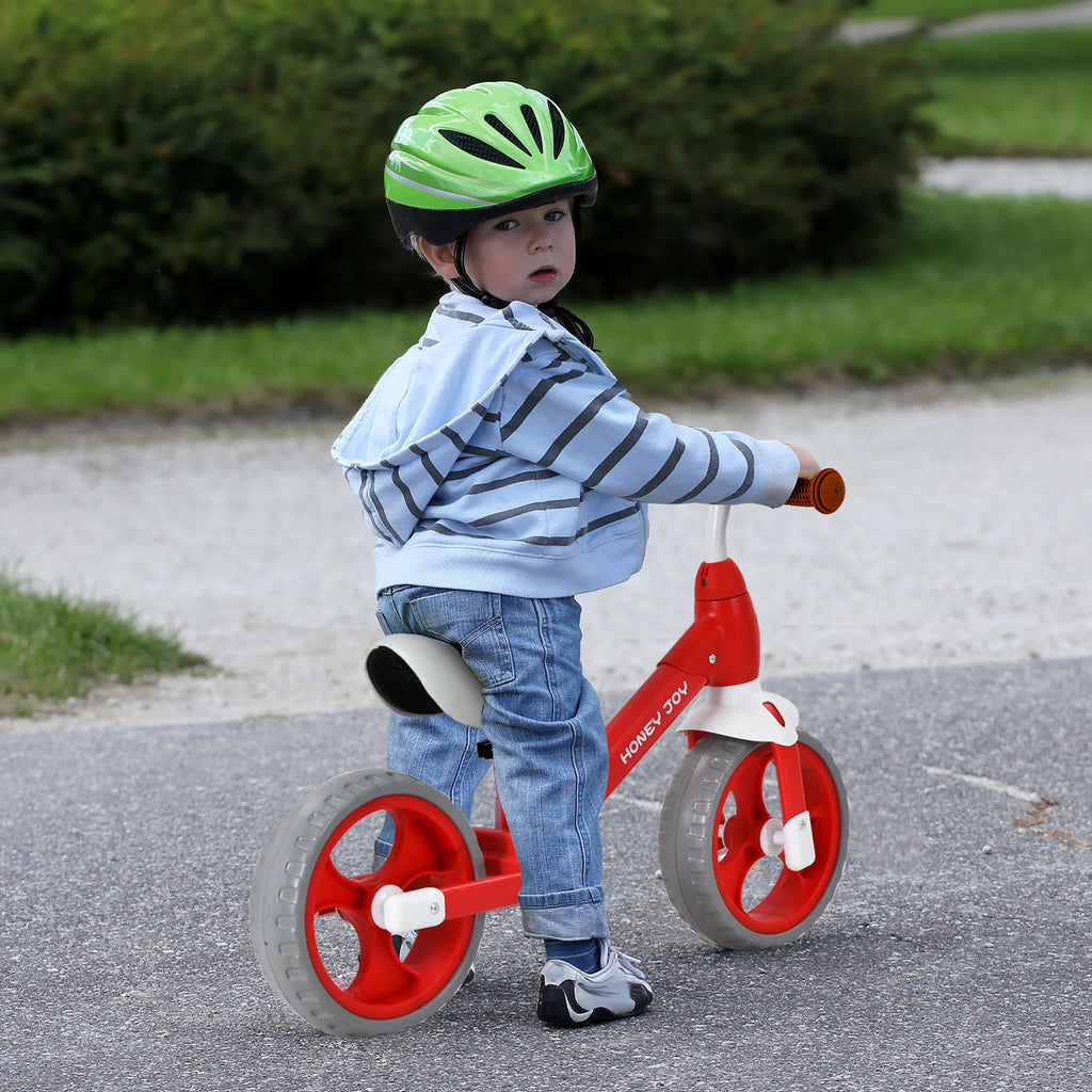 Kids Balance Bike Toddler Training Bicycle Red X436616