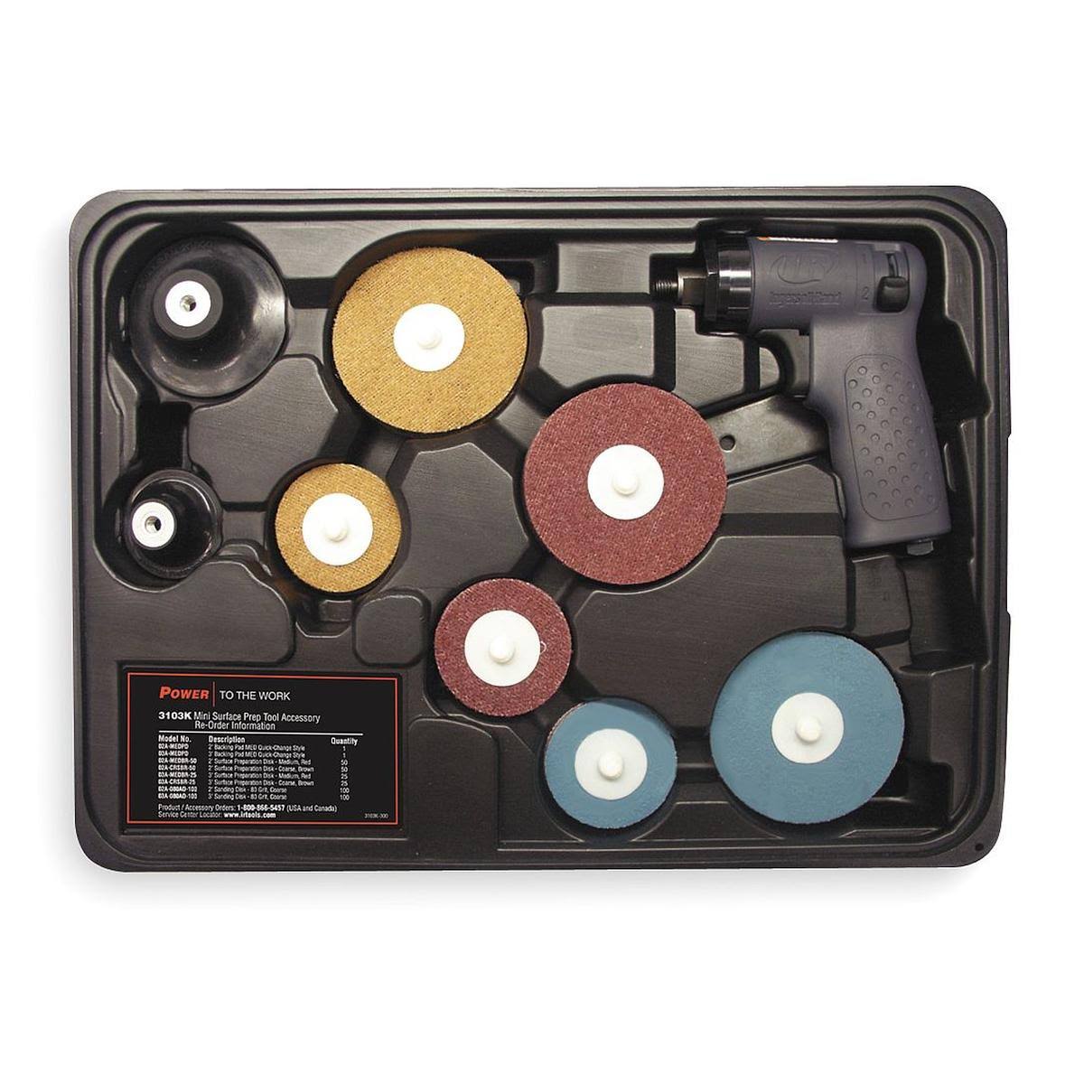 Air Mini Surface Prep Grinder Kit J936
