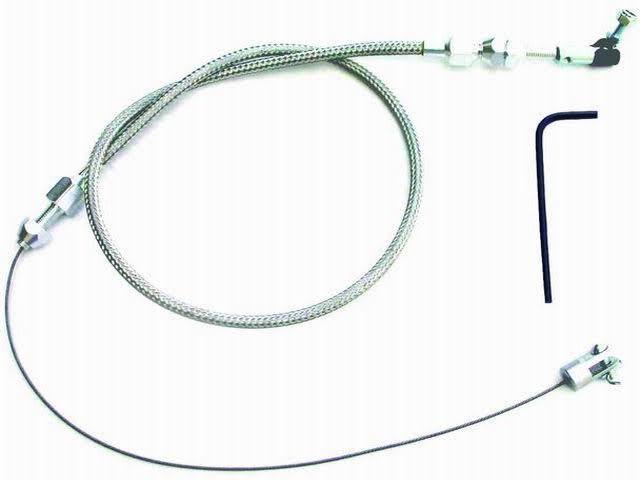 24" Stainless Steel Throttle Cable C666186