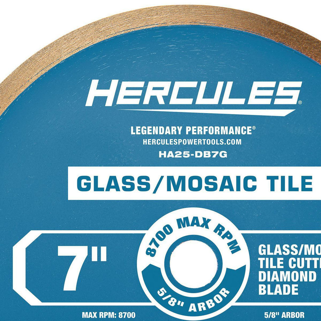 7 in. Glass and Mosaic Tile Cutting Diamond Blade S293576