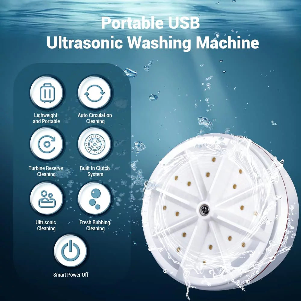 Mini Portable Turbo Washing Machine N220663