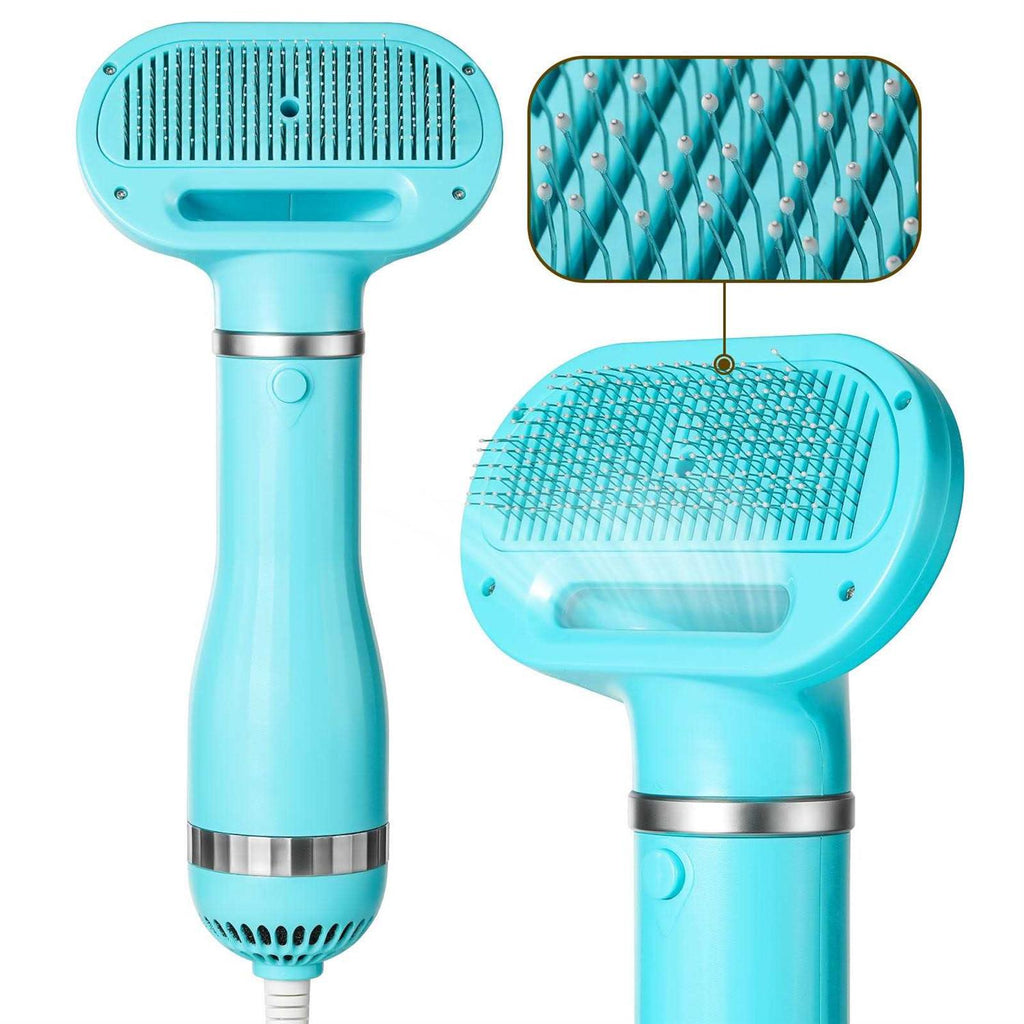 Pet Hair Dryer with Slicker Brush 3 Heat Settings M355
