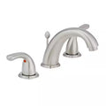 8 in. Widespread Double-Handle High-Arc Bathroom Faucet in Brushed Nickel L699035