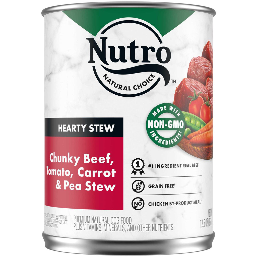 Adult Natural Wet Dog Food Chunky Beef W97293