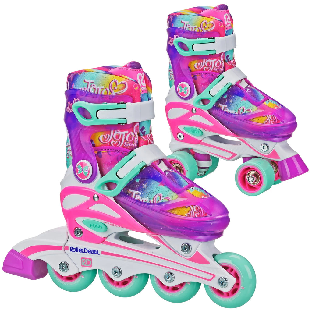 Adjustable 2-in-1 Roller and Inline Skates I905