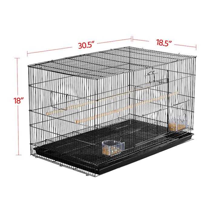 18 Flight Cage with Slide-Out Tray J727