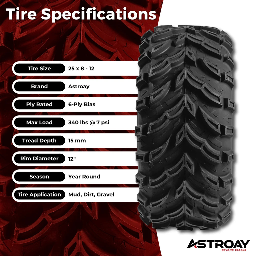 12 Utility ATV/UTV Tire N202