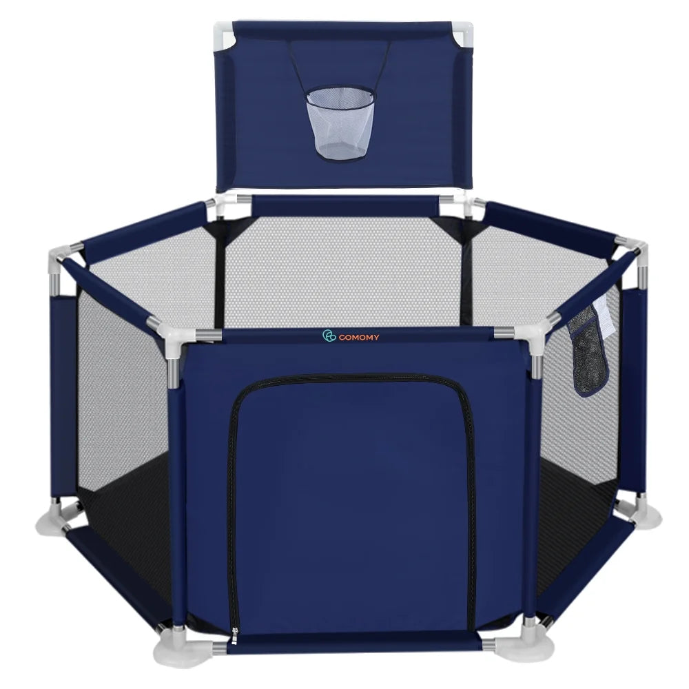 Blue Baby Playpen L2864